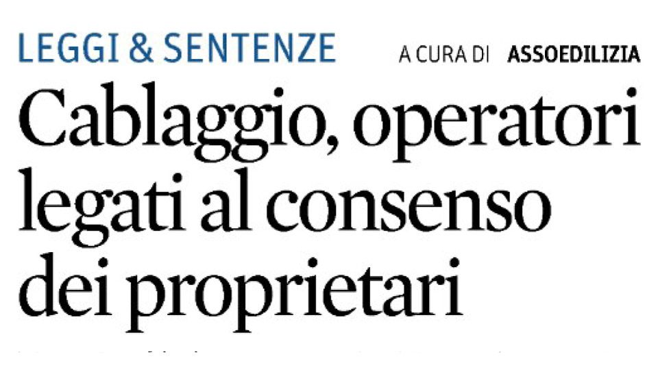 FTTH, la disputa tra diritto e libertà