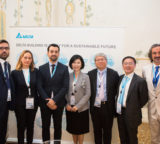 A Venezia Delta ha presentato i suoi sistemi per l'efficienza energetica, rivolti in particolare alle telecom, e il suo impegno per la sostenibilità.