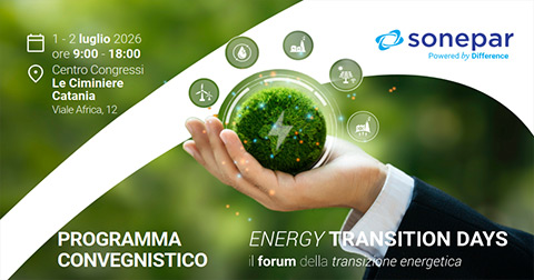 Energy Transition Days 2026, il forum della transizione energetica: 1-2 luglio a Catania